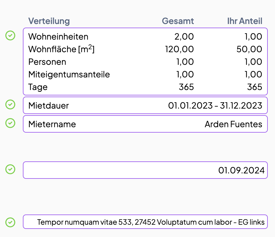 immo.page Betriebskostenabrechnung